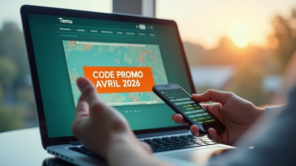 Économiser sur Temu avec un code promo en avril 2026